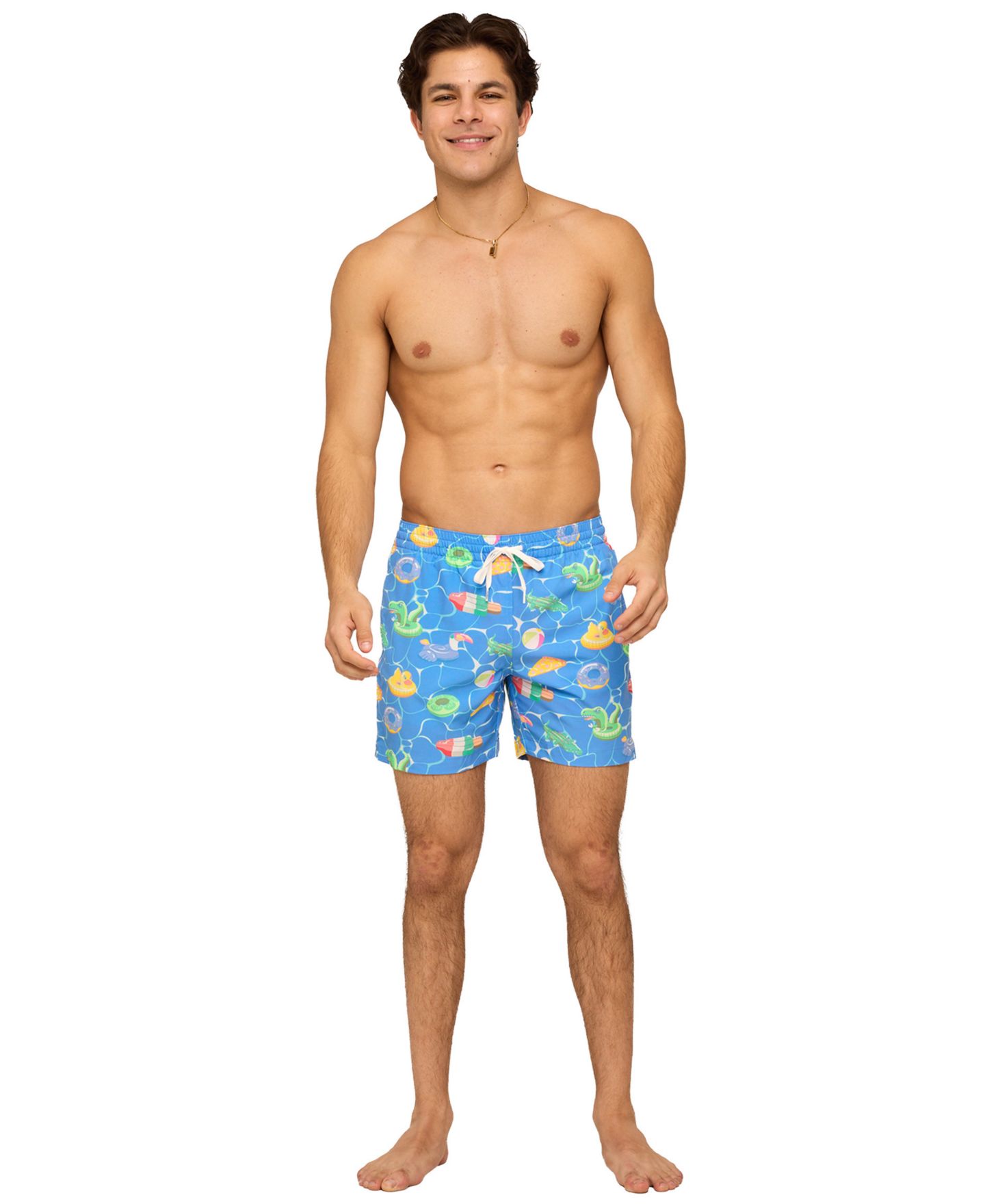 Плавки Classic для мужчин — Chubbies, цвет: Средний синий — фото 2