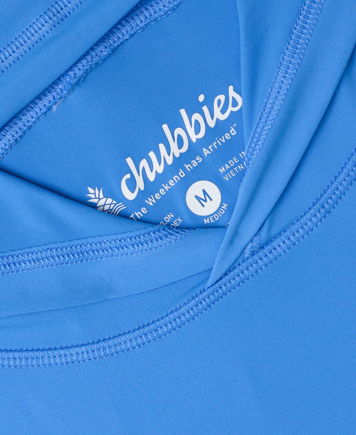Мужское худи Chubbies Sky’s Out Thighs Out Pull-On, цвет: Средний синий — фото 3