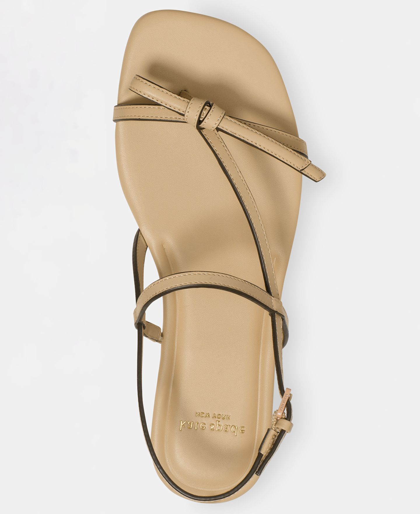 Женские сандалии kate spade new york Loop Flat, цвет: Пляжный песочный — фото 4