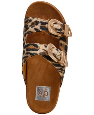 Women's Percy Double Buckle Footbed Sandals