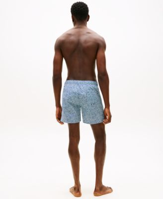 Men's Print Drawstring 5" Swim Trunks