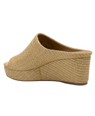 Women's Cafe Slip-On Wedge Sandals