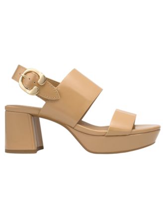 Women's Camera Open Toe Platform Sandals
