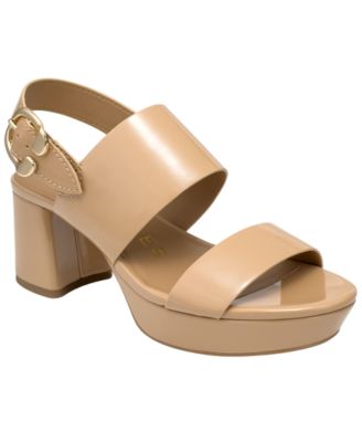 Women's Camera Open Toe Platform Sandals