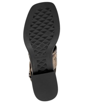 Women's Dove Low Heeled Square Toe Dress Sandals