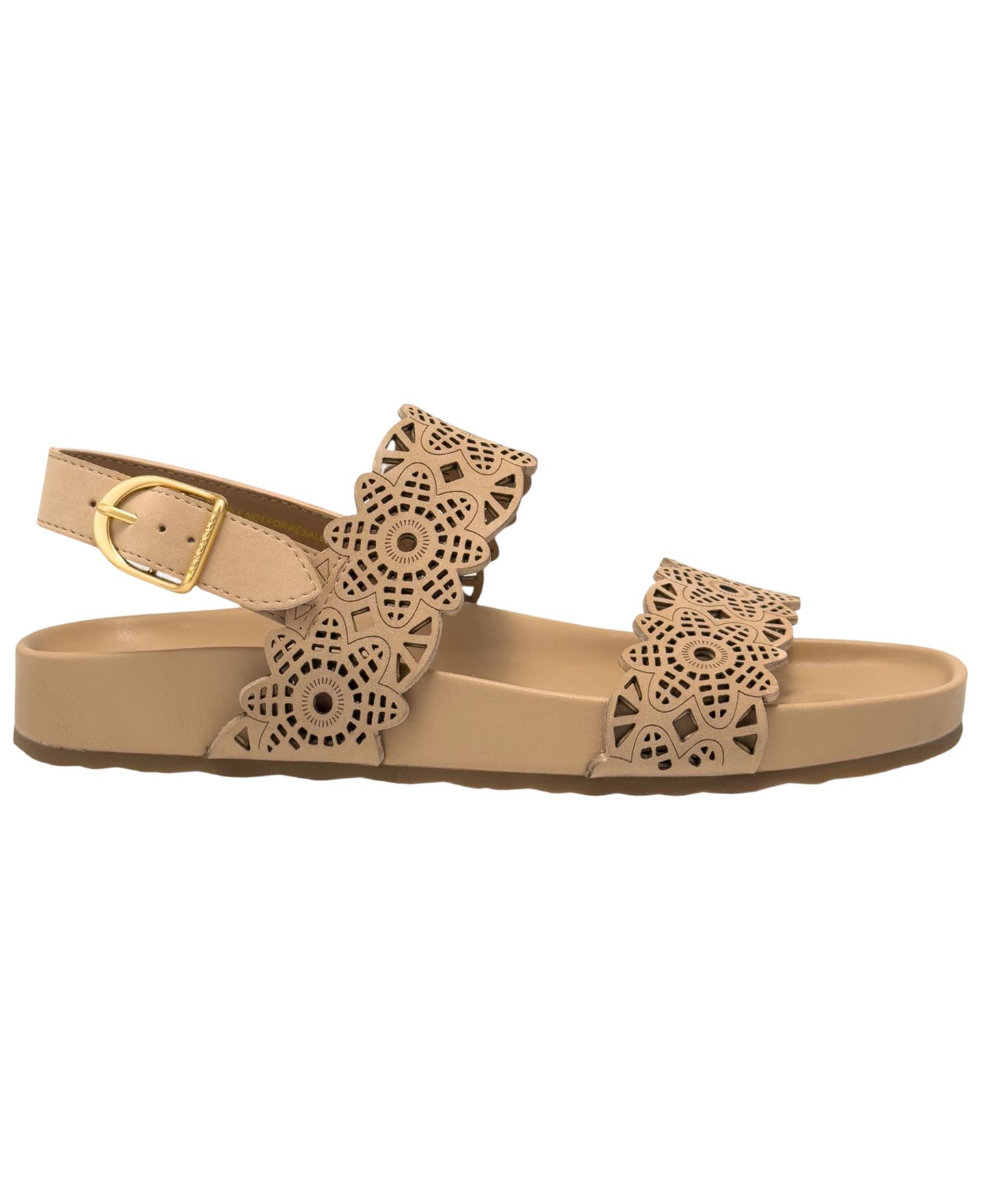 Женские сандалии Aerosoles Lily Open Toe Footbed, цвет: Бежевый — фото 2