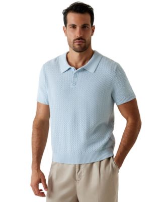 Men's Micro Cable Knit Regular-Fit Shirt