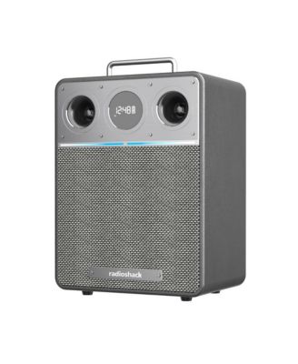 110W Wireless Speaker, Bluetooth/USB/AUX, Guitar & Mic, LED Lights Metallic Finish and Grill For Powerful Sound – 4001986