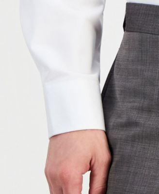 Men's Slim-Fit Performance Four-Way Stretch Dress Shirt