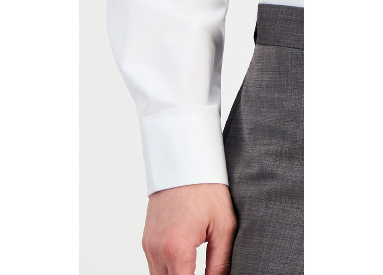 Men's Slim-Fit Performance Four-Way Stretch Dress Shirt