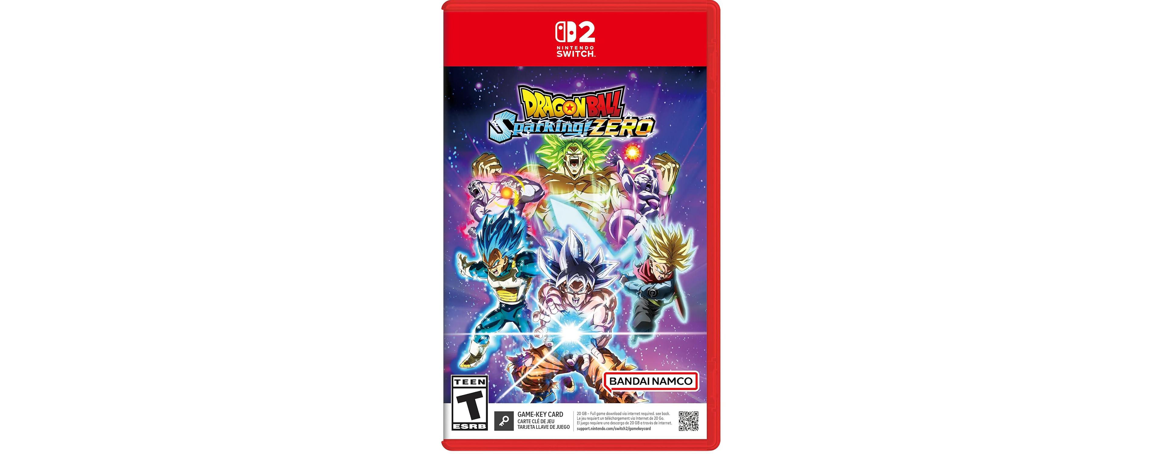 Dragon Ball Sparking! Zero Standard Edition Game-Key Card Nintendo Switch 2