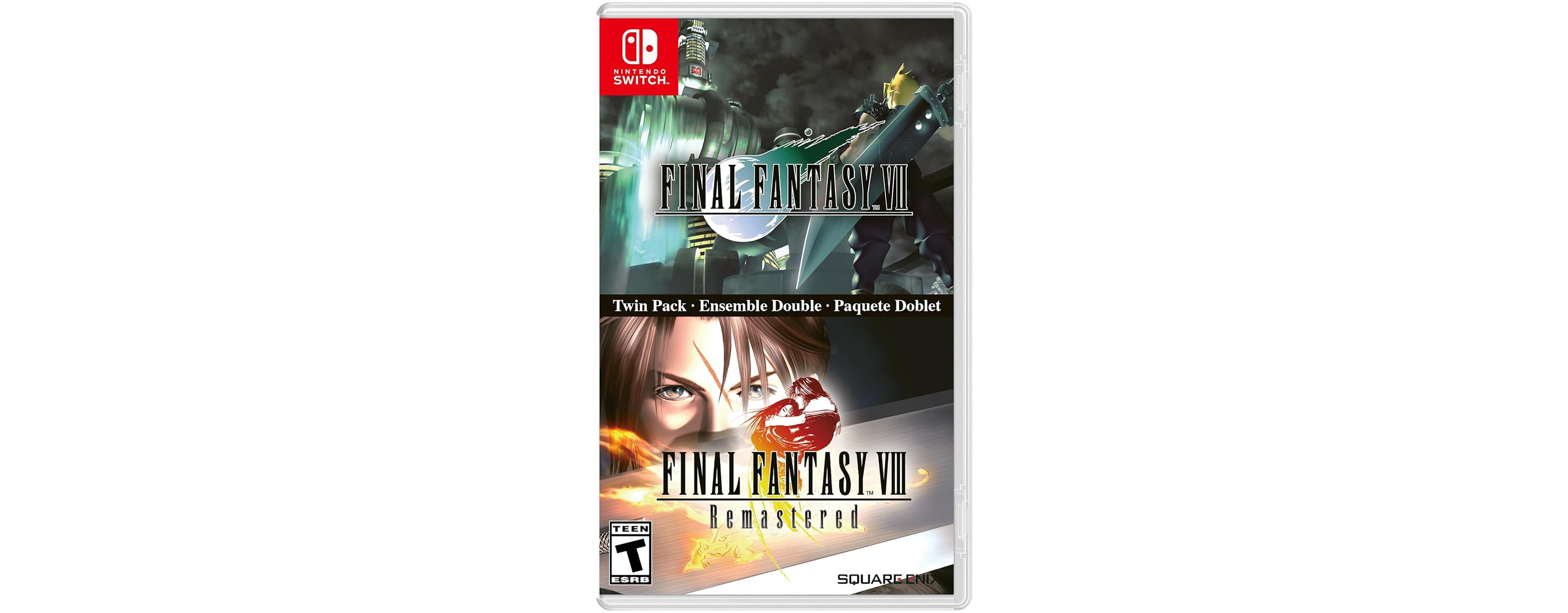 Square Enix Final Fantasy Vii and Final Fantasy Viii Remastered Twin-Pack Nintendo Switch