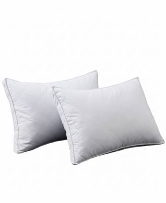 Gusseted Goose Feather 2-Pack Pillows