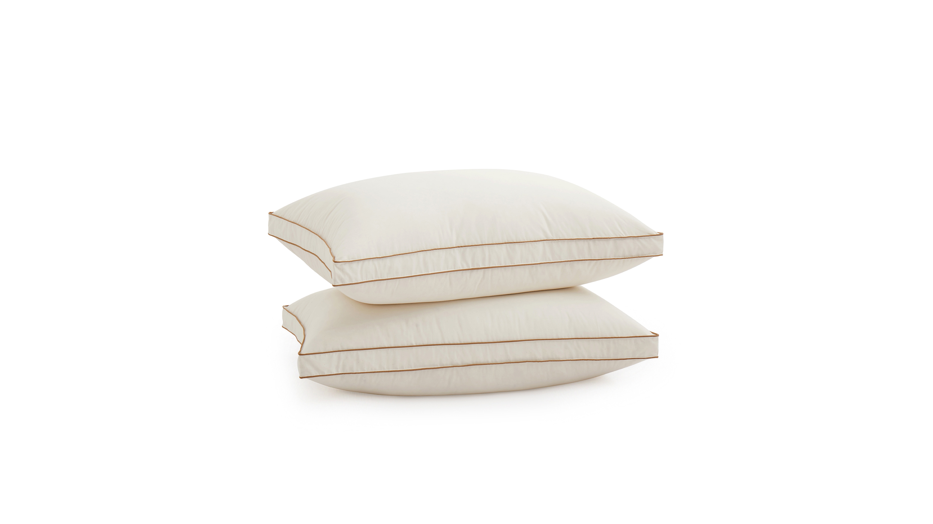 Unikome Down-Around Design Cotton Gusseted 2-Pack Pillows