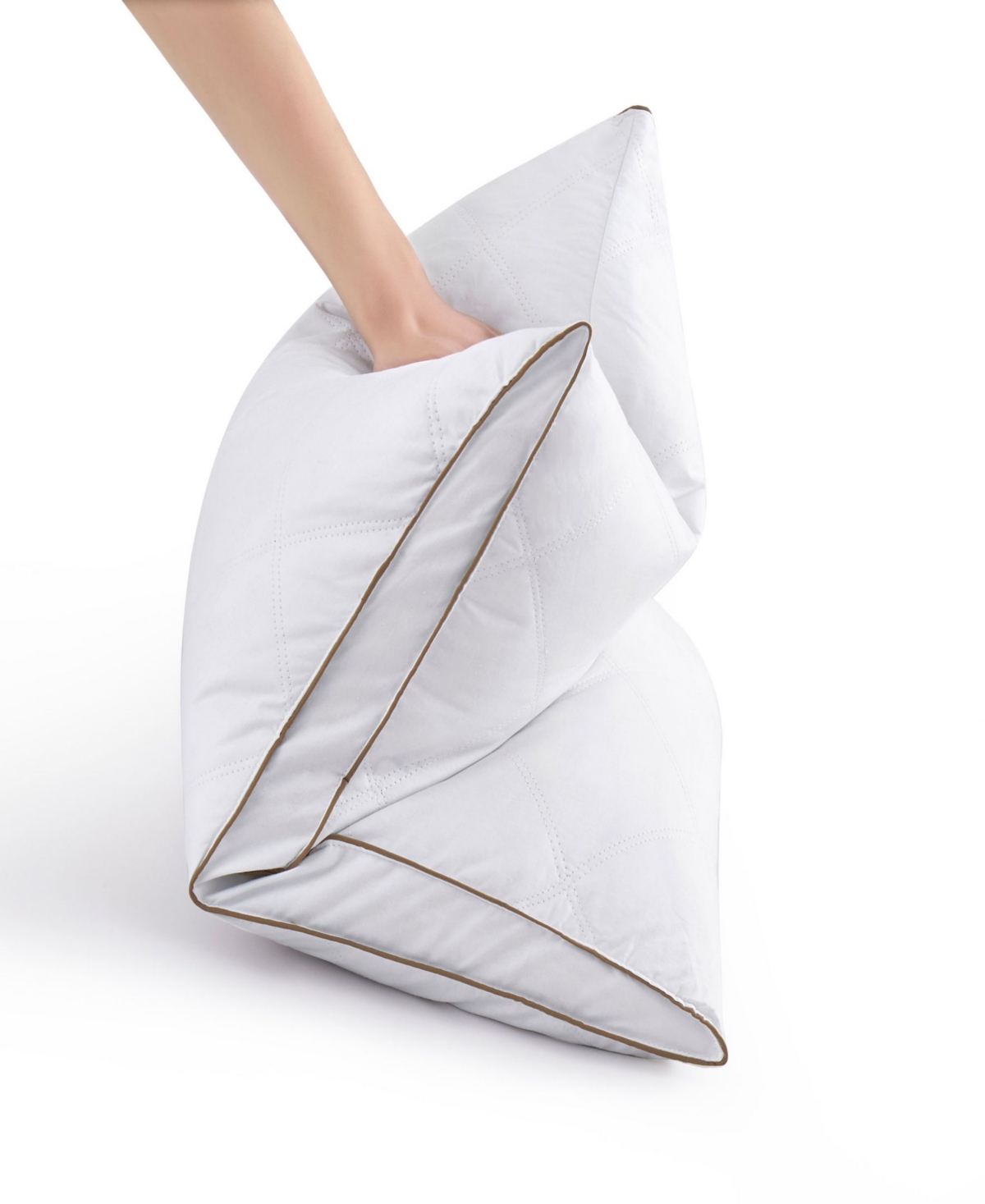 Unikome Medium Firm Goose Down Feather 2-Pack Pillows