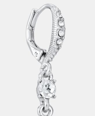 Crystal Double Drop Earrings