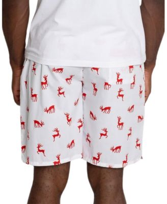 Men's Men s Organic Cotton Poplin Pajama Sleep Shorts