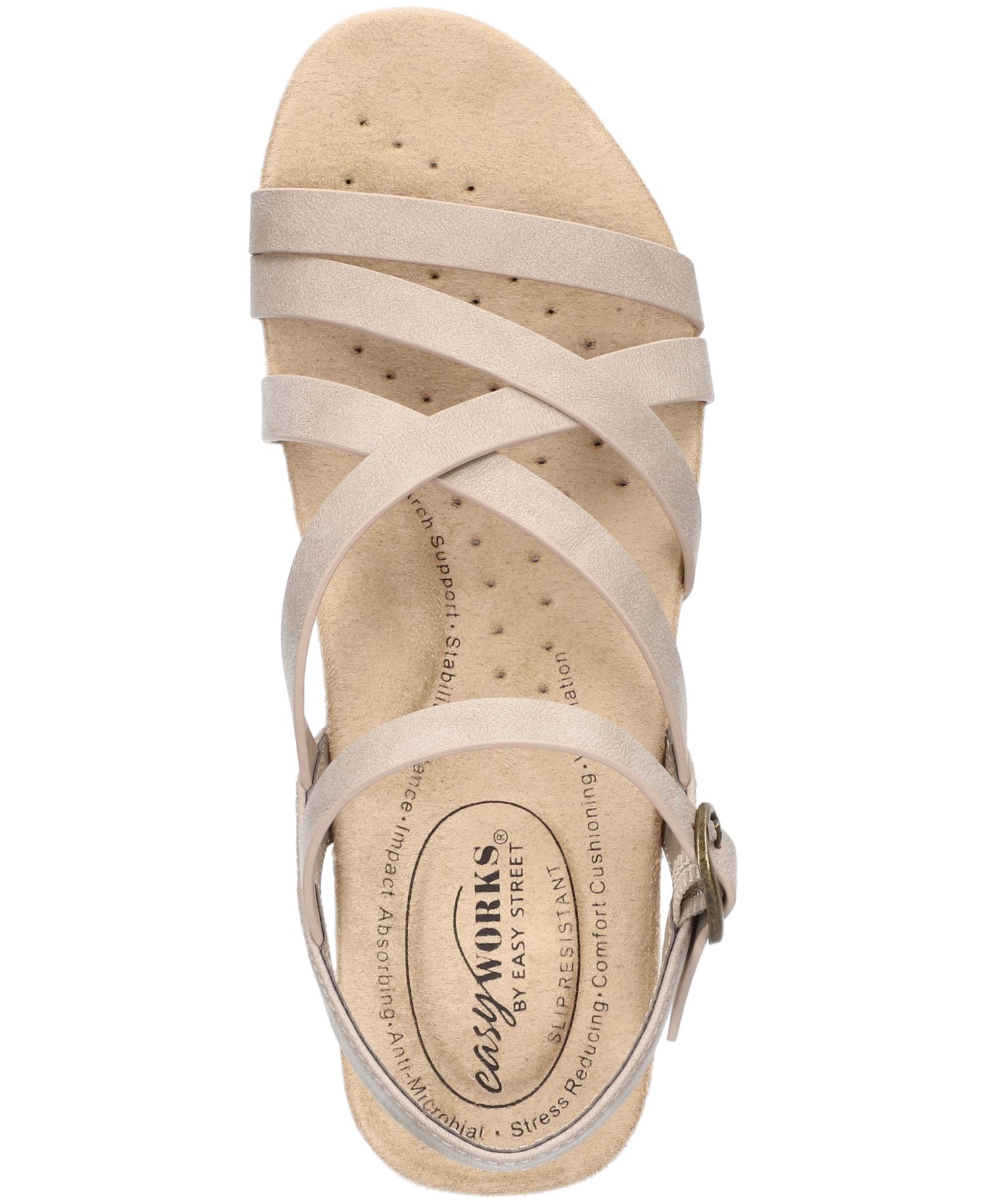 Easy Street Women's Monroe Open Toe Dress Sandals