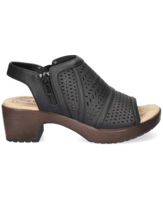 Easy Street Women's Evan Open Toe Platform Sandals