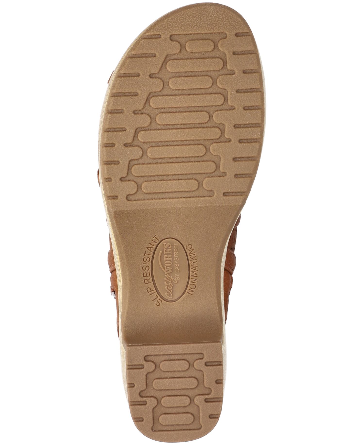 Easy Street Women's Evan Open Toe Platform Sandals