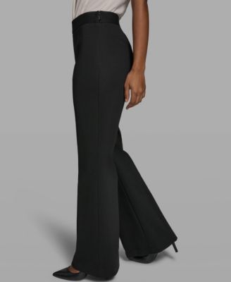 Women's Mid-Rise Wide Leg Pants