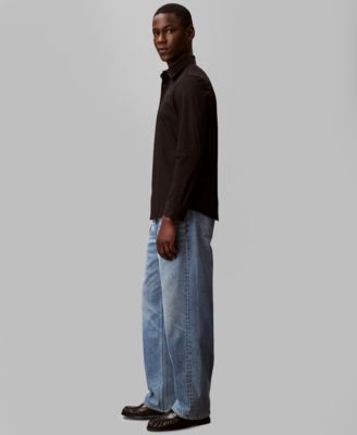 Men's Tech Stretch Slim Button-Up Shirt