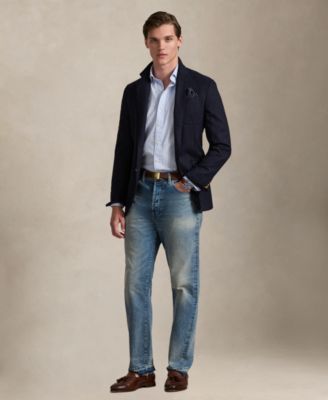 Men's Long-Sleeve Pinpoint Oxford Shirt