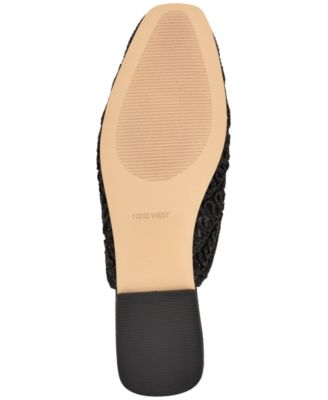 Women's Camella Woven Mules Flats