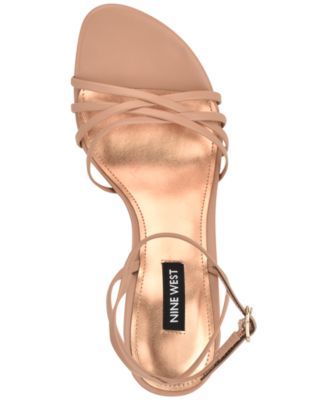 Women's Gazey Ankle Strap Kitten Heel Dress Sandals