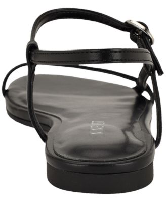 Women's Masow Almond Toe Strappy Flat Sandals