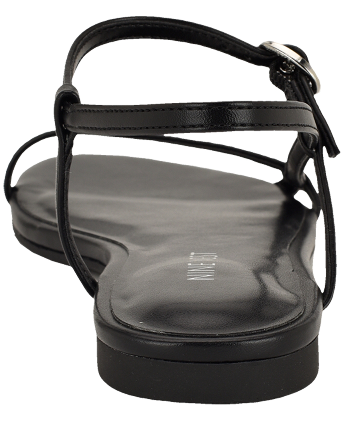 Nine West Women's Masow Almond Toe Strappy Flat Sandals