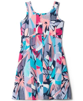 Columbia Big Girls Freezer Dress Ii - Guava Pink Tropicview