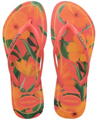 Women's Slim Tropical Round Toe Sandals