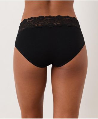 Women's Lace Waist Brief 3-Pack