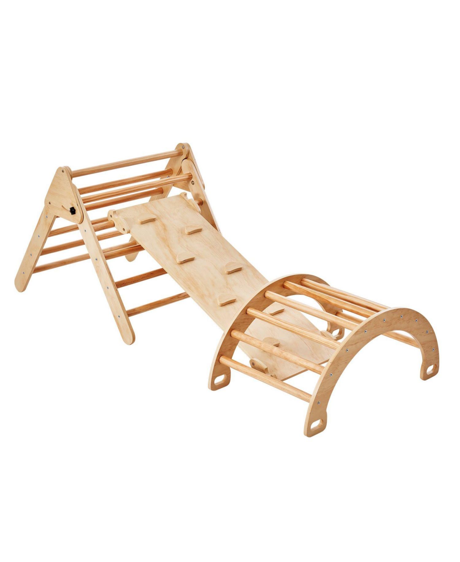 Альпинист Pikler Triangle Climber 5 в 1 с рампой и дугой