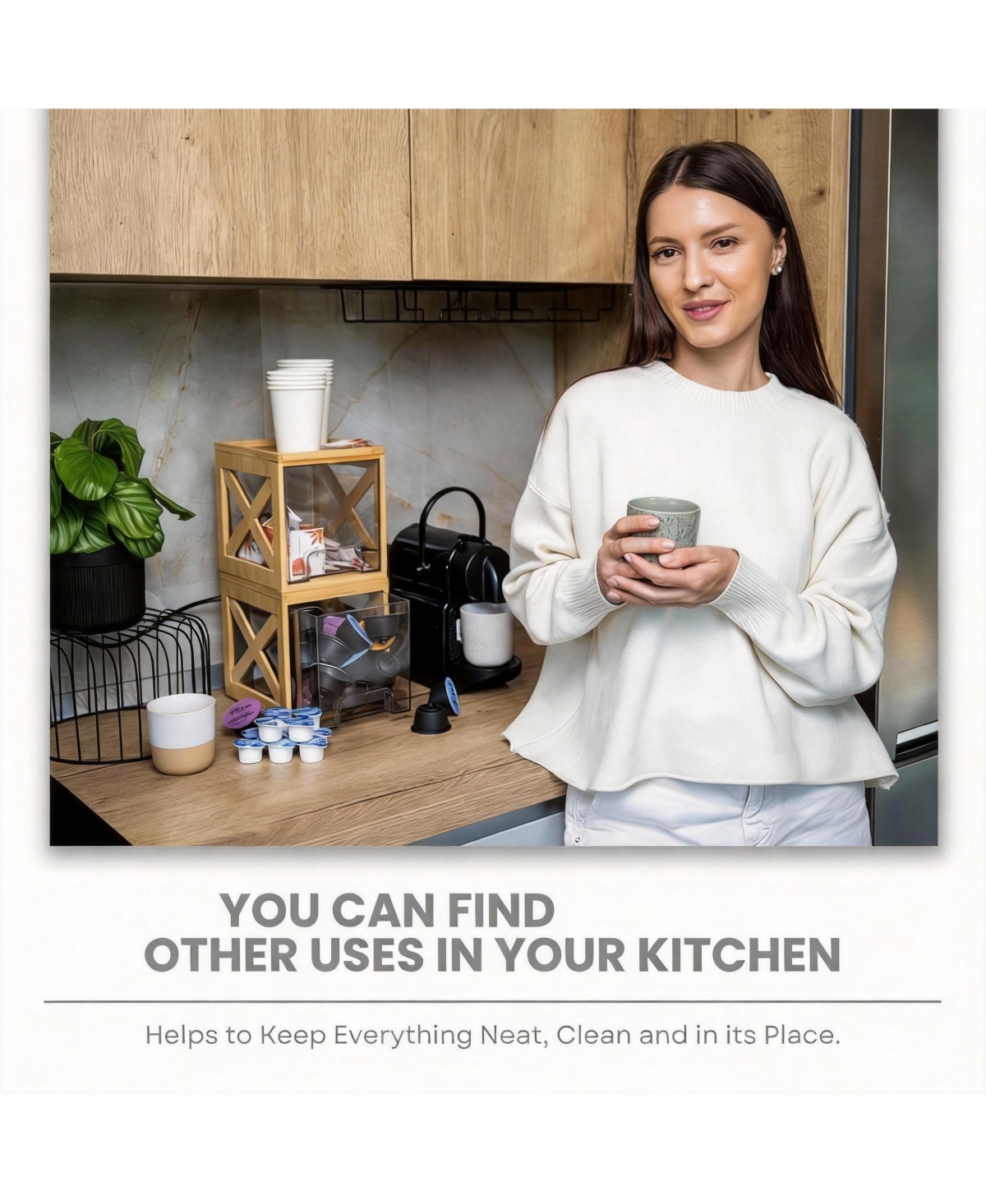 Yigii 2-Pack Clear Drawers