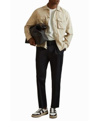 Men's Textured Crew-Neck T-Shirt