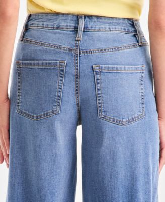Women's High-Rise Wide-Leg Jeans