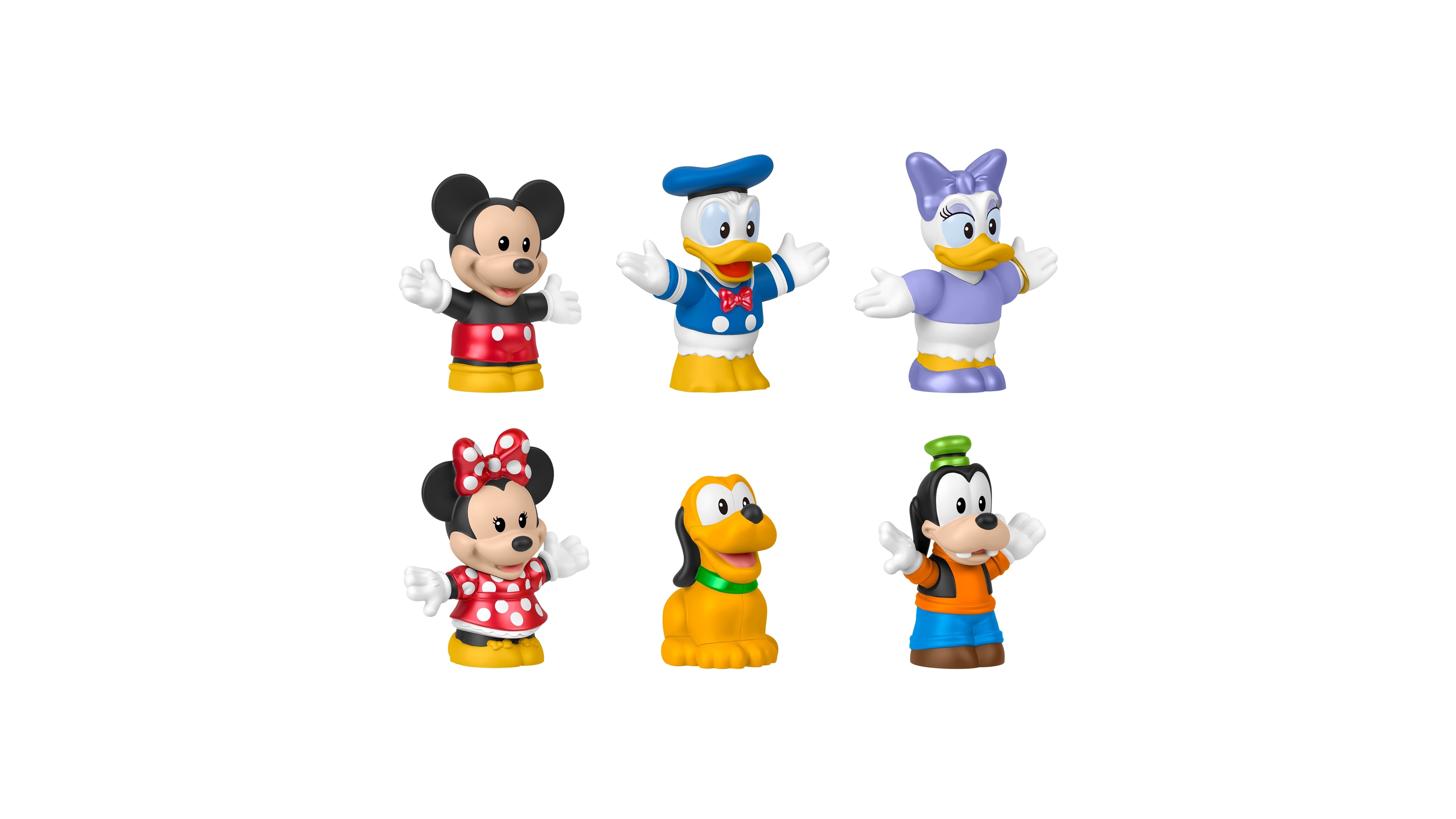 Fisher Price Little People Disney Mickey and Friends 6-Piece Figure Set