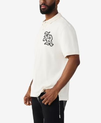 Men's Short-Sleeve Embroidered Polo Shirt