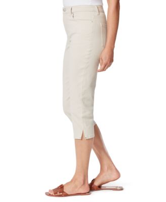 Women's Amanda Slit Capri Jeans