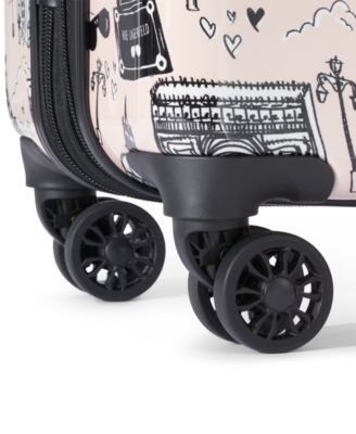 Karl In Paris Medium Upright Suitcase