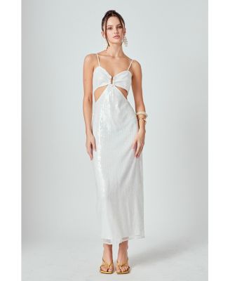 Women's Sequin Midi Dress