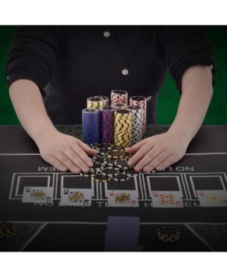 300-Piece Poker Chip Set with Case and Casino-Style Chips