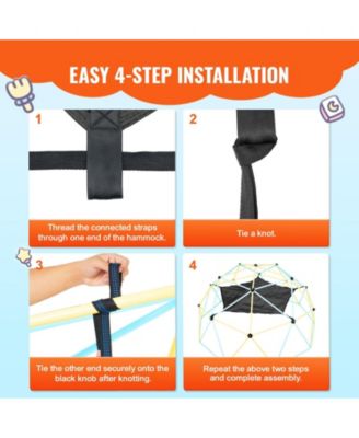 Hammock for 10FT Dome Climber Outdoor Gym Accessory