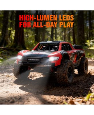 1:14 High-Speed 4WD RC Truck for Kids & Adults, 70km/h Off-Road Car with Dual Shells & LED Lights