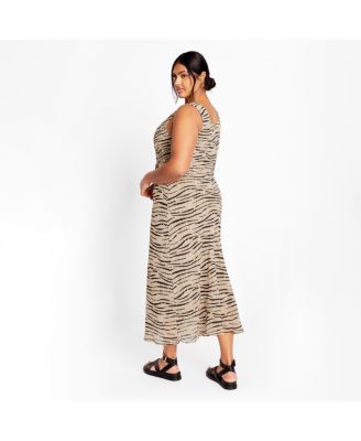 Women's Plus Size Elia Print Maxi Dress