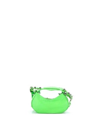 XS Le Cagole Giant Studs Shoulder Bag Embossed Leather