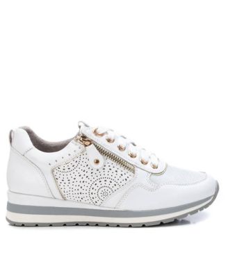 Women's Side Zipper Casual Sneakers