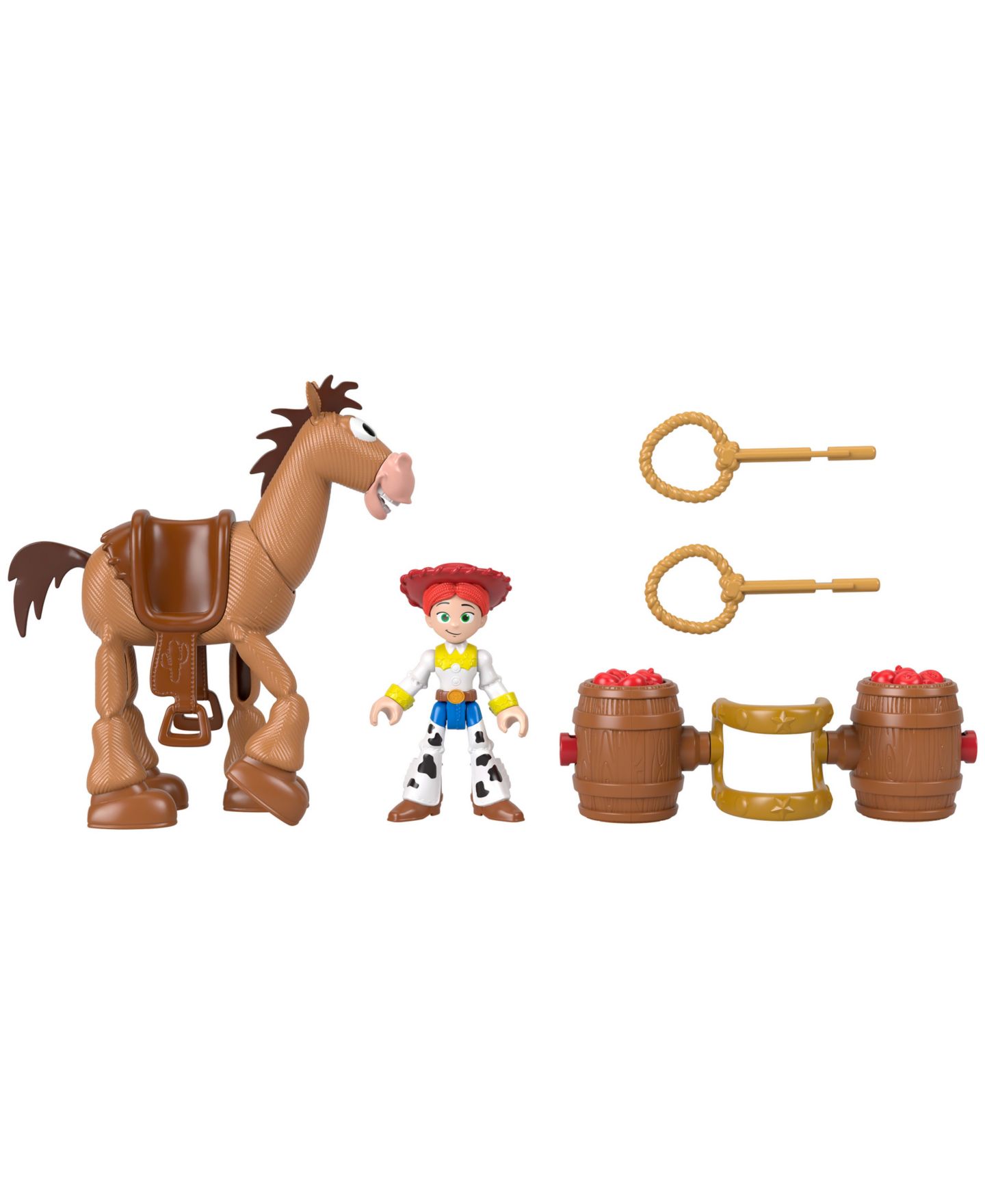 Детский игровой набор Imaginext Jessie and Bullseye Play Set — фото 4